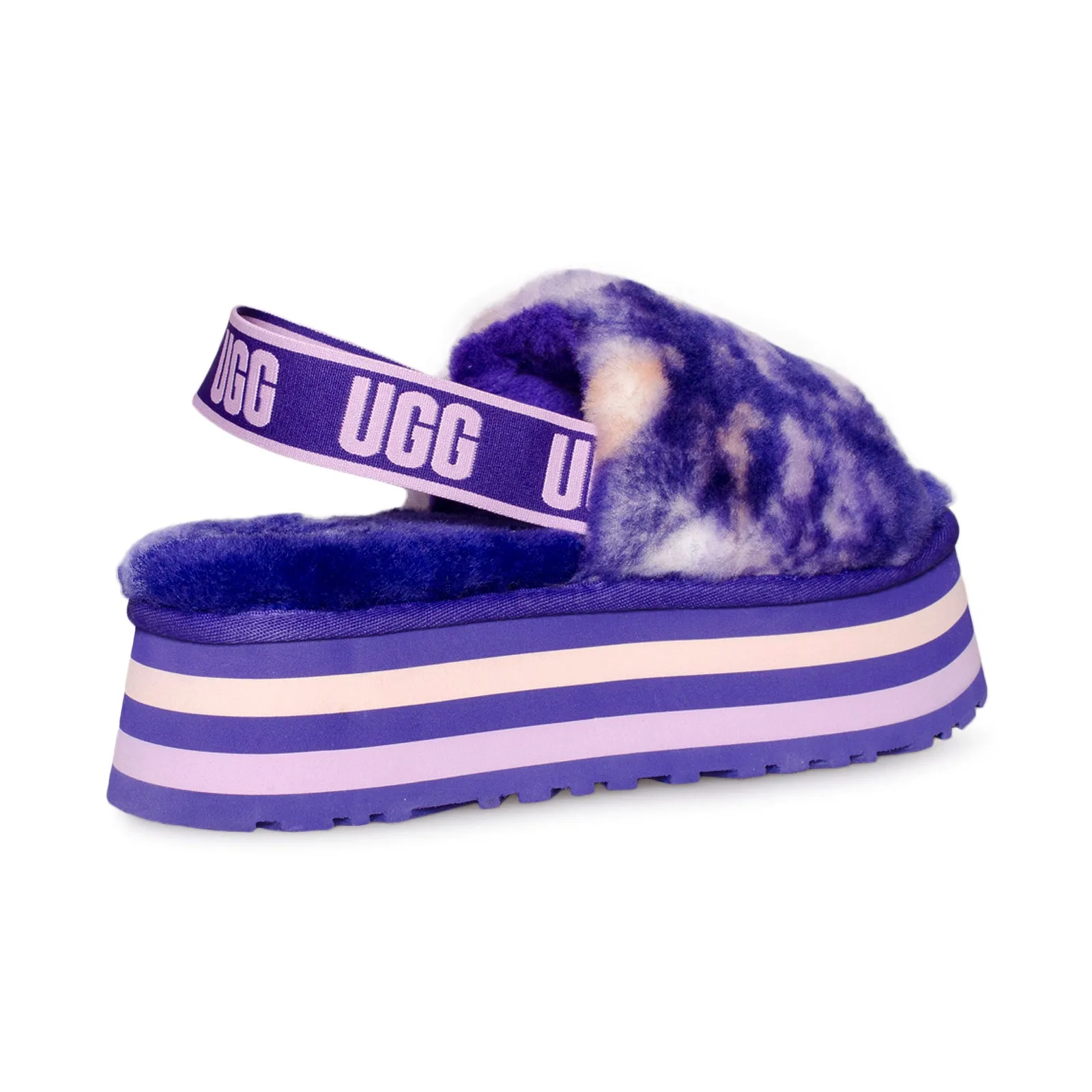 UGG Disco Marble Slide Violet Night Slippers - Women's