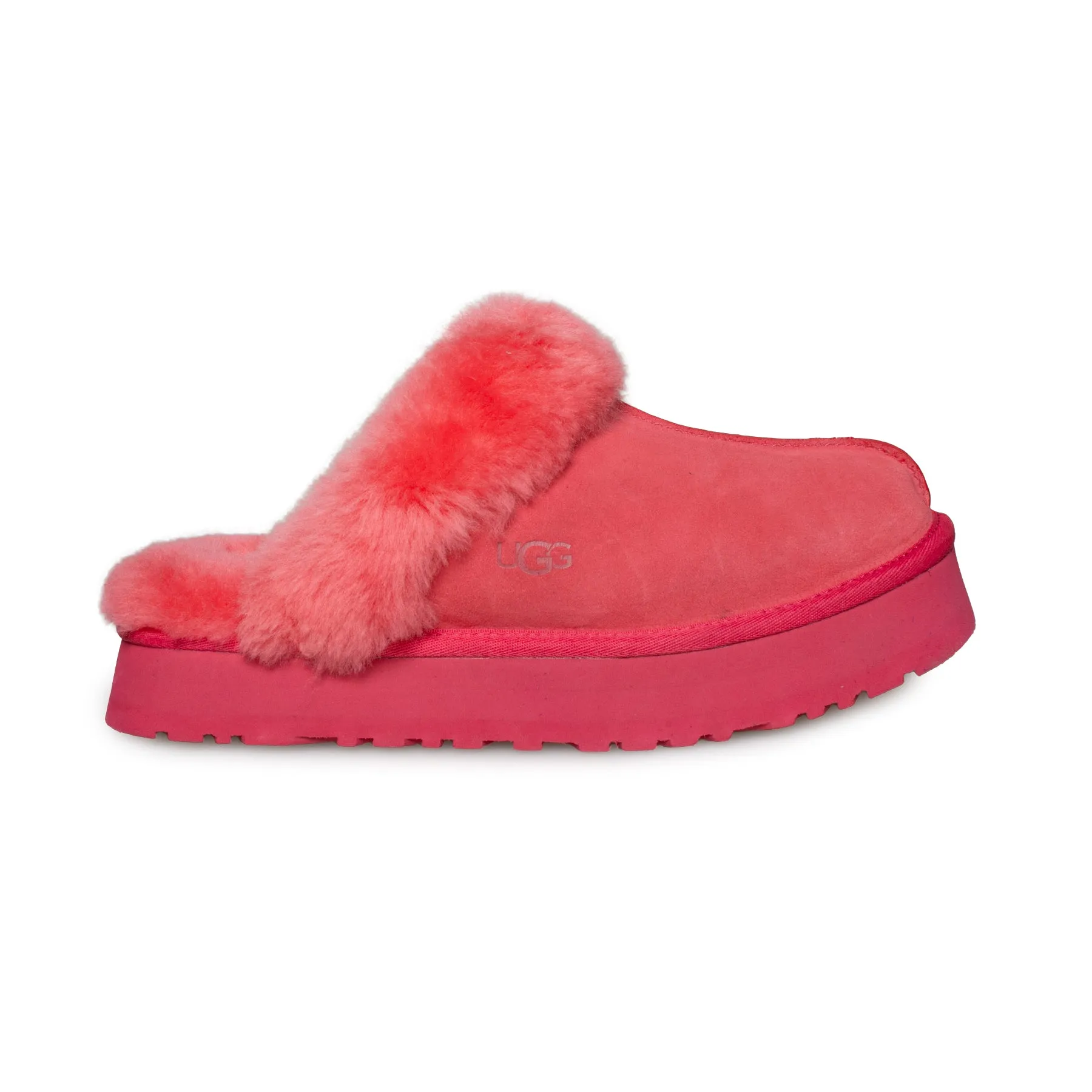 UGG Disquette Hibiscus Pink Slippers - Women's