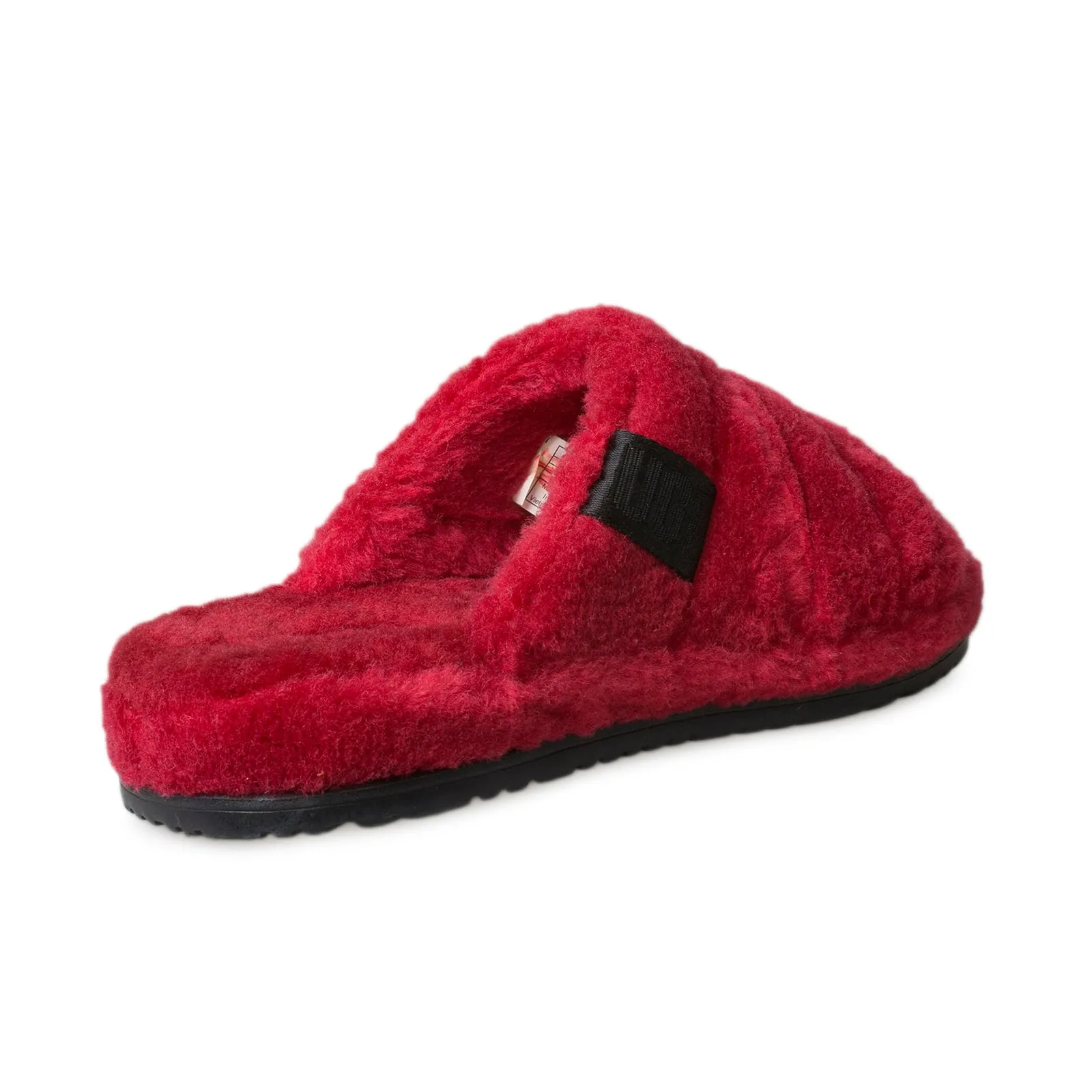 UGG Fluff You Samba Red Slippers - Men's