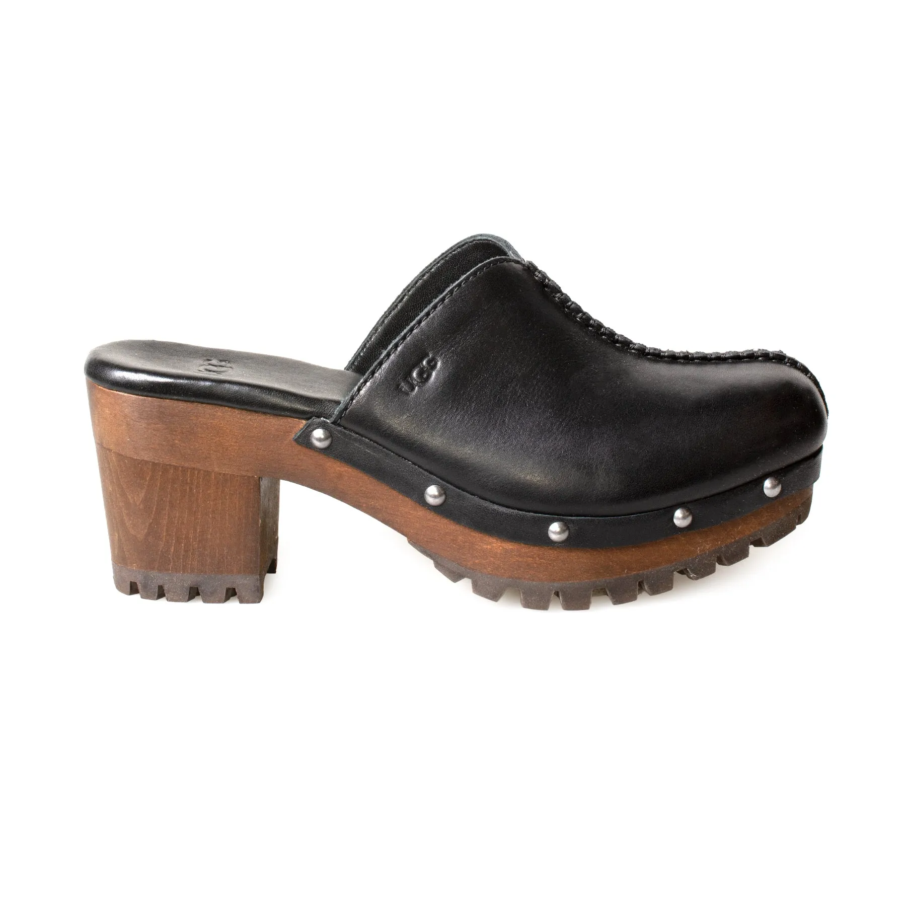 UGG Judi Black Clogs - Women's