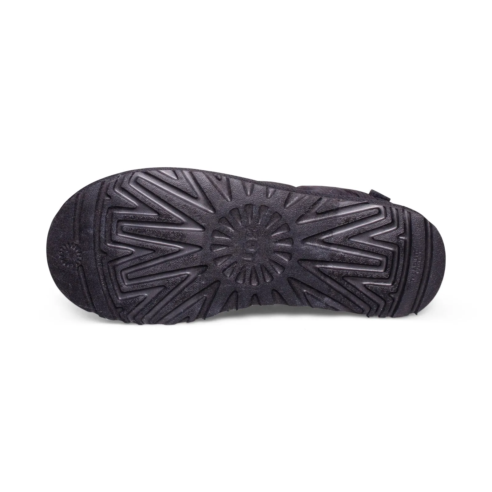 UGG Tasman LTA Black Slippers - Women's