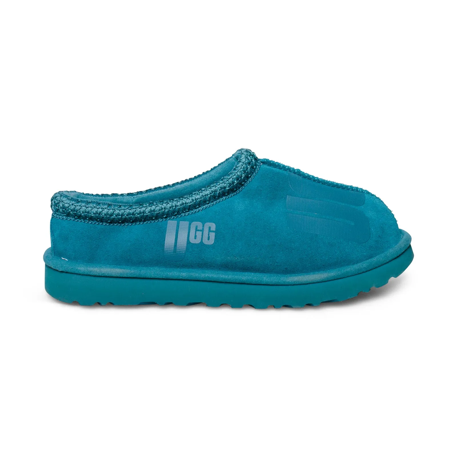 UGG Tasman Scatter Graphic Deep Teal Slippers - Men's