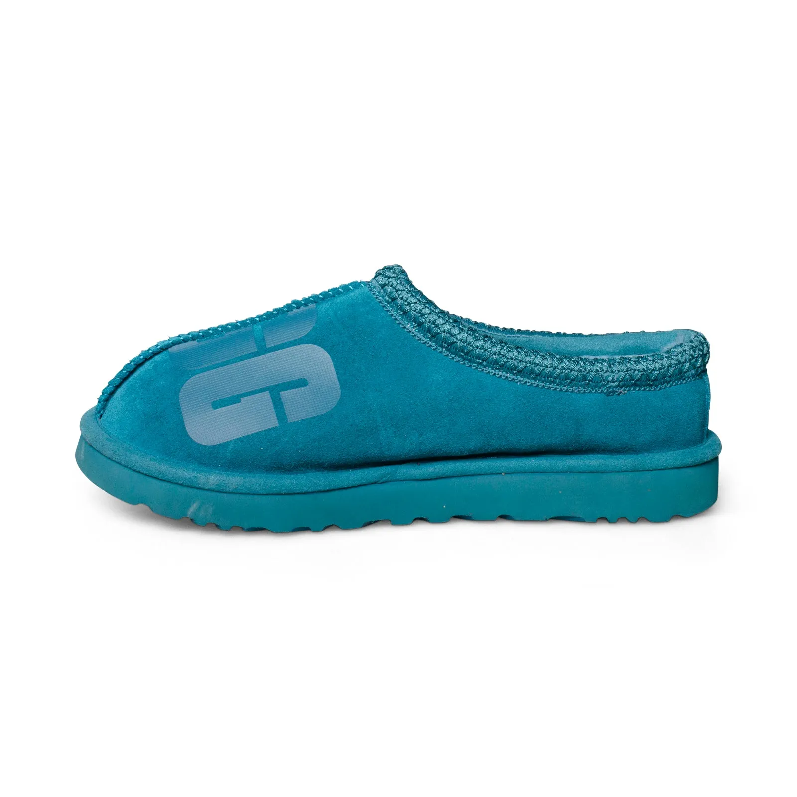 UGG Tasman Scatter Graphic Deep Teal Slippers - Men's