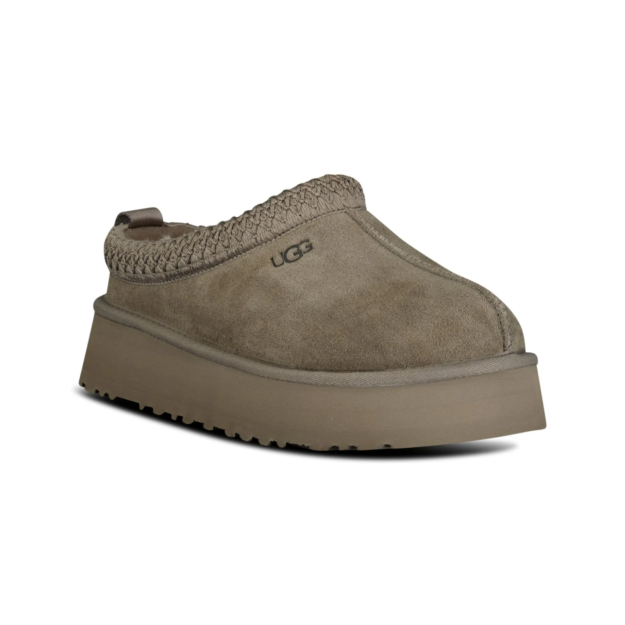 UGG TAZZ SLIPPERS GREY PLUME