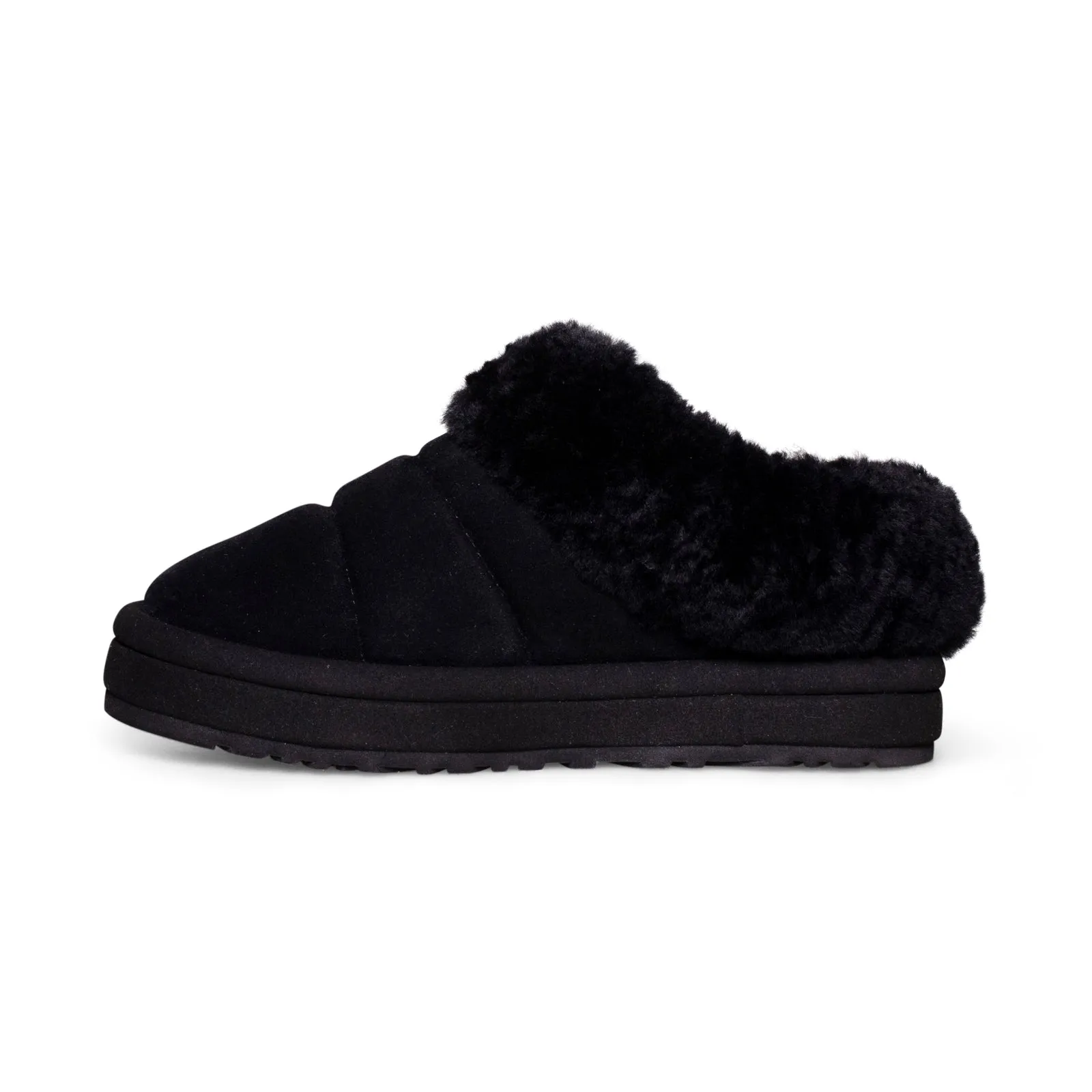 UGG Tazzlita Black Slippers - Youth