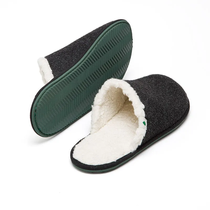 Vegan home slipper black SUS005