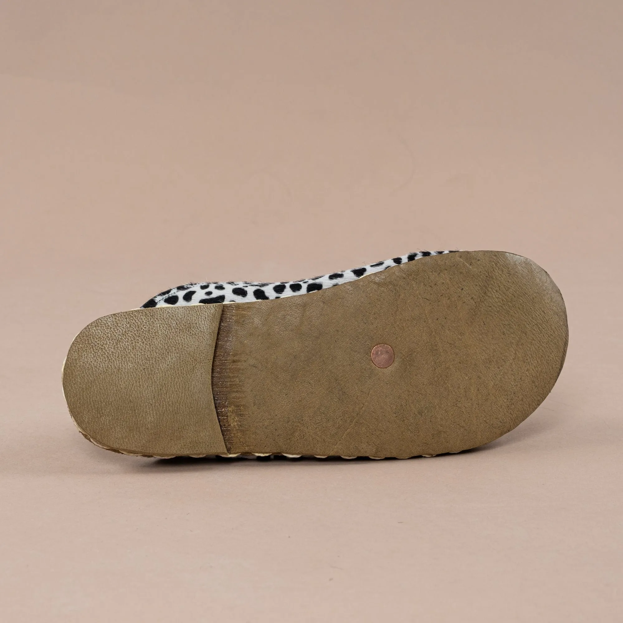 Women's Polka Dots Barefoot Shearlings