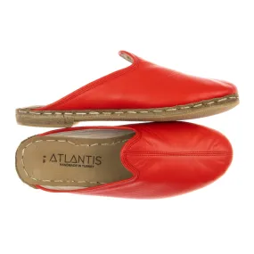 Women's Red Slippers