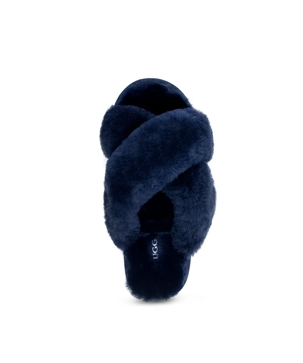 Women's UGG Premium Cross Over Slippers