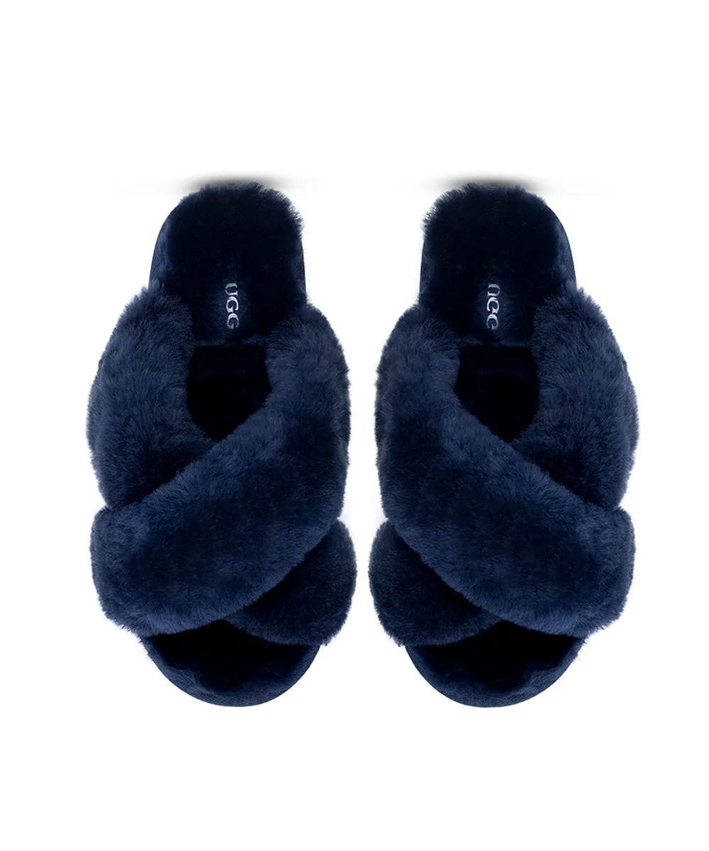 Women's UGG Premium Cross Over Slippers